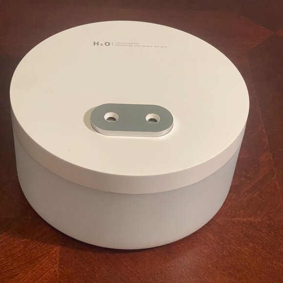 H2O USB Humidifier White Portable Air Moisturizer Skin Relief - Picture 7 of 7